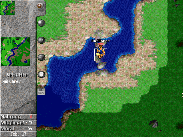 Stone Axe: Search for Elysium (Windows) screenshot: On the bridge