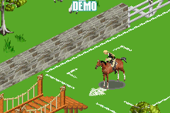 Barbie Horse Adventures: Blue Ribbon Race (Game Boy Advance) screenshot: The tutorial