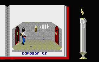 Knightmare (Atari ST) screenshot: There is something on the floor that might be useful