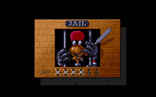 Leonardo (Atari ST) screenshot: Trapped