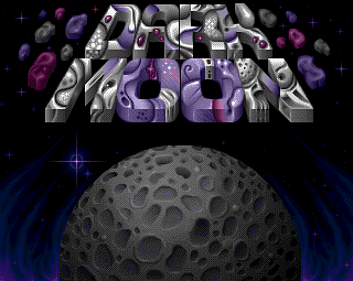 Dark Moon (DOS) screenshot: Title screen
