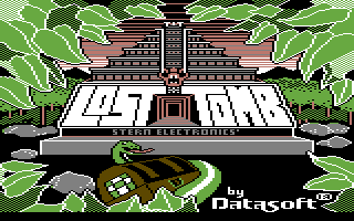Lost Tomb (Commodore 64) screenshot: Title screen