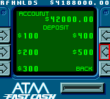 Vegas Games (Game Boy Color) screenshot: FAST CASH.