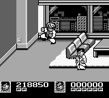 Nekketsu Kōha Kunio-kun: Bangai Rantōhen (Game Boy) screenshot: Dude got some skills.