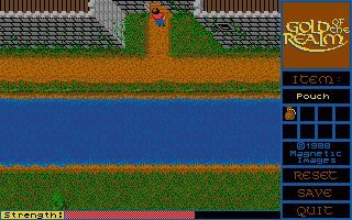 Gold of the Realm (Amiga) screenshot: Another entrance to the castle.