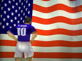 Viva Soccer (PlayStation) screenshot: United States 1994 :(