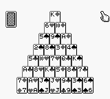 Card & Puzzle Collection: Ginga (Game Boy) screenshot: Pyramid