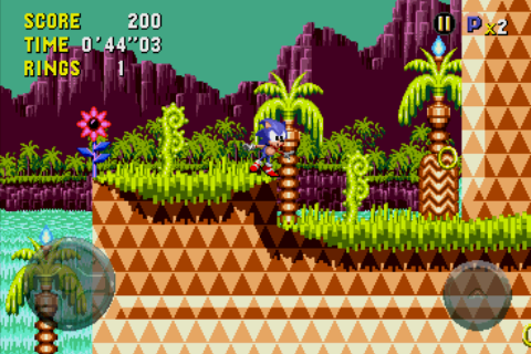 Sonic CD (Android) screenshot: In another future....