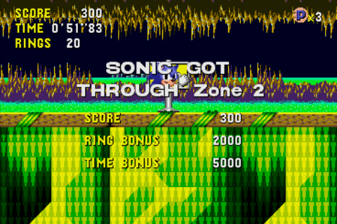 Screenshot of Sonic CD (Android, 2011) - MobyGames