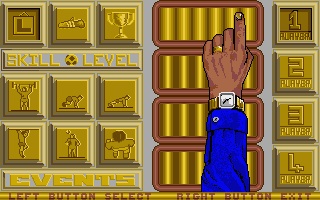 Gary Linekers Superskills (Atari ST) screenshot: Player entry