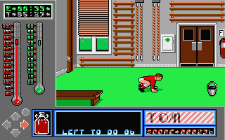 Gary Linekers Superskills (Atari ST) screenshot: This is going fine!