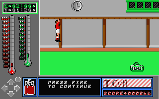 Gary Linekers Superskills (Atari ST) screenshot: Next event