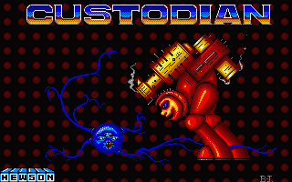 Custodian (Atari ST) screenshot: Title screen