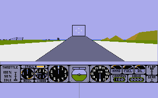 Air Warrior (Atari ST) screenshot: Time to take off