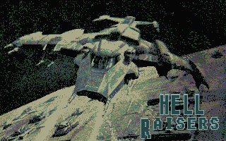 Hell Raiser (Atari ST) screenshot: Title screen