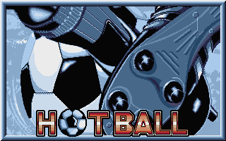 Hotball (Atari ST) screenshot: Title screen