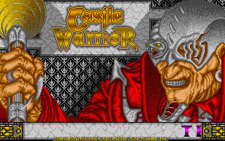 Castle Warrior (Atari ST) screenshot: Title screen