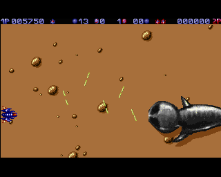 Tubular Worlds (Amiga) screenshot: World 1 - Guardian