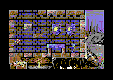 Miecze Valdgira II: Władca Gór (Commodore 64) screenshot: Game start up