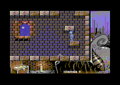 Miecze Valdgira II: Władca Gór (Commodore 64) screenshot: Earthworm