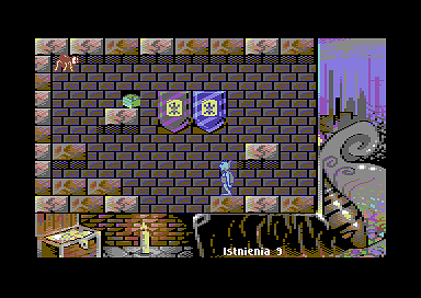 Miecze Valdgira II: Władca Gór (Commodore 64) screenshot: Cascets