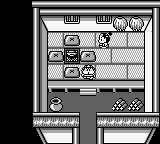 Momotarō Densetsu Gaiden (Game Boy) screenshot: At Momotarō's home