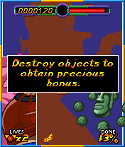 Sexy Puzzmaniac (J2ME) screenshot: Objects hide bonuses