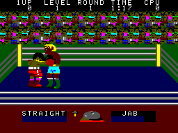Champion Boxing (SG-1000) screenshot: Fight!