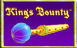 King's Bounty (DOS) screenshot: Title Screen