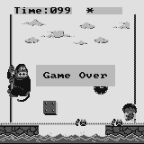 Super Kong (Supervision) screenshot: Kong is smug in his victory.