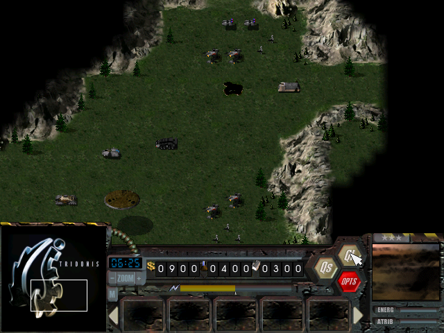 Tridonis (Windows) screenshot: Aliens mission