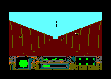 Desert Fox (Amstrad CPC) screenshot: Ambush Attack