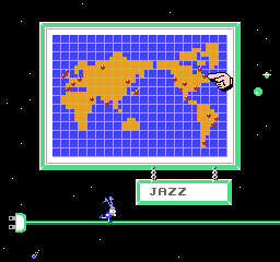 Ikinari Musician (NES) screenshot: Select music from around the world