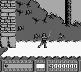 Disney's Hercules (Game Boy) screenshot: ...and swing his sword.