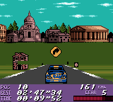 V-Rally: Championship Edition (Game Boy Color) screenshot: Little glitch