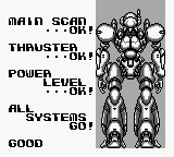 Battle Unit Zeoth (Game Boy) screenshot: Mech