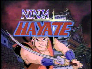 Time Gal & Ninja Hayate (PlayStation) screenshot: Ninja Hayate: Intro