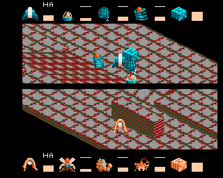 Domination (Amiga) screenshot: Starting a battle