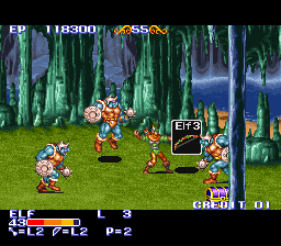 Screenshot of The King of Dragons (SNES, 1991) - MobyGames