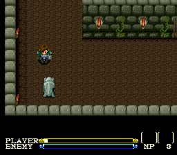 Lagoon (SNES) screenshot: single enemy - easy target.