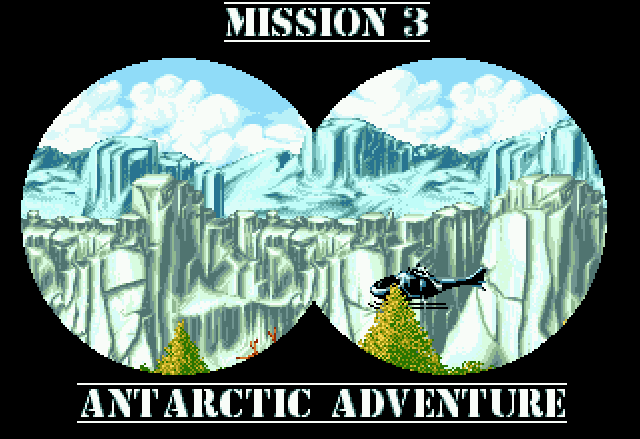 Cannon Fodder (Jaguar) screenshot: Mission 3 introduction