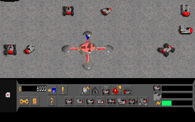 Moonbases (Amiga) screenshot: Second mission starting