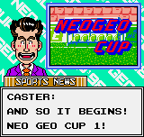 Neo Geo Cup '98 Plus Color (Neo Geo Pocket Color) screenshot: Let's rock.