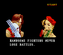 Super Street Fighter II (Genesis) screenshot: Revenge is sweet