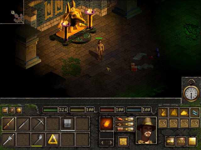 Dark Secrets of Africa (Windows) screenshot: Aside from other things, the light effects in this game are pretty neat.