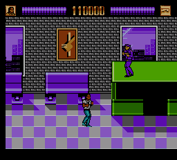 Lethal Weapon (NES) screenshot: how do i hit him?