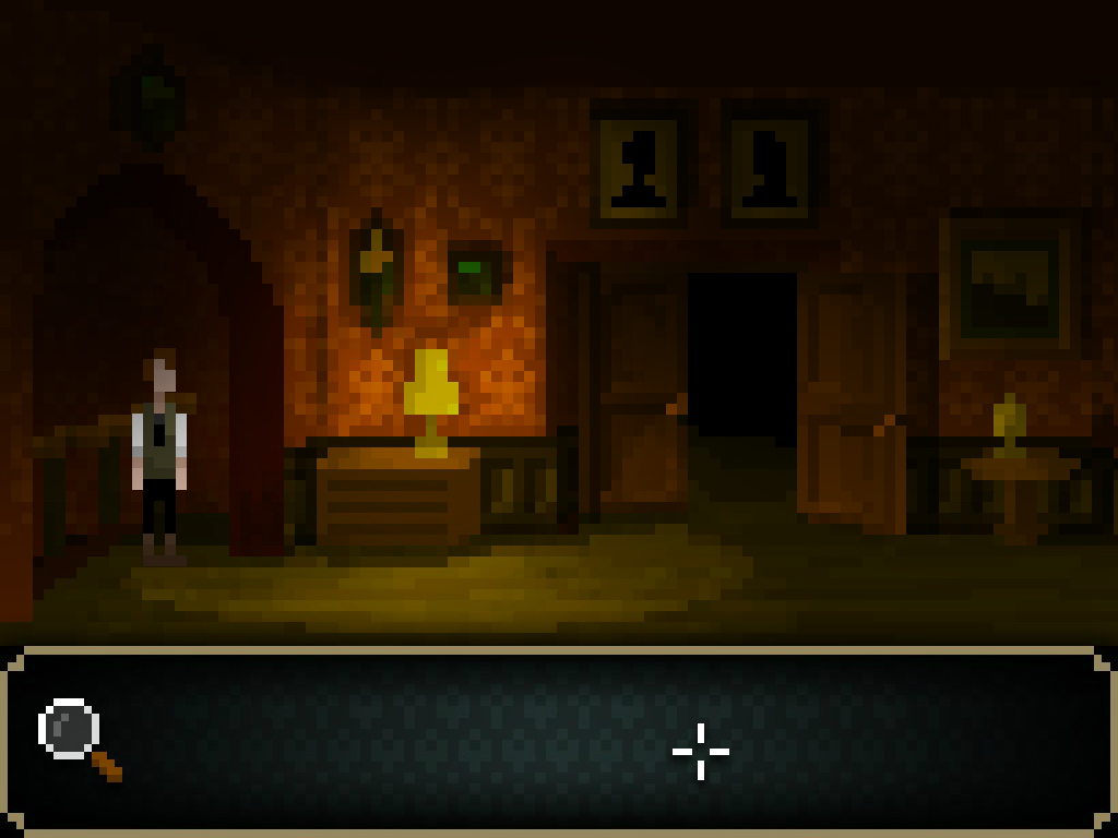 The Last Door: Collector's Edition (Windows) screenshot: Similar to chapter 1, here again we mostly search through one house - this time Alexandre's.
