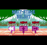 Crush Roller (Neo Geo Pocket Color) screenshot: When you finish a level, you can select which level you want to play next.