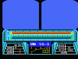 Space Shuttle: A Journey into Space (MSX) screenshot: You have entered space