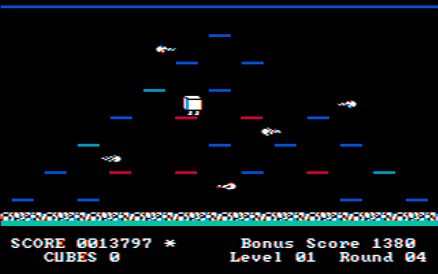 Screenshot of Mr. Cool (PC Booter, 1983) - MobyGames